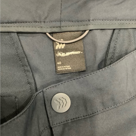 Men's All in motion 40 XL Golf Shorts Lightweight Navy Chino Khakis Stretch New - Picture 9 of 9